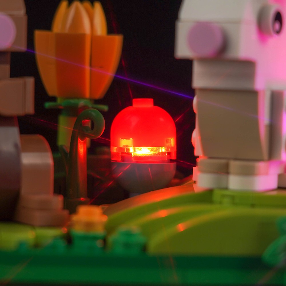LocoLee LED Light Kit for Lego 40523 Easter Rabbits DIY Creative Lighting Set