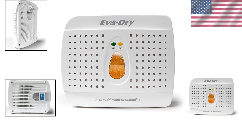 Wireless Mini Dehumidifier, White E-333