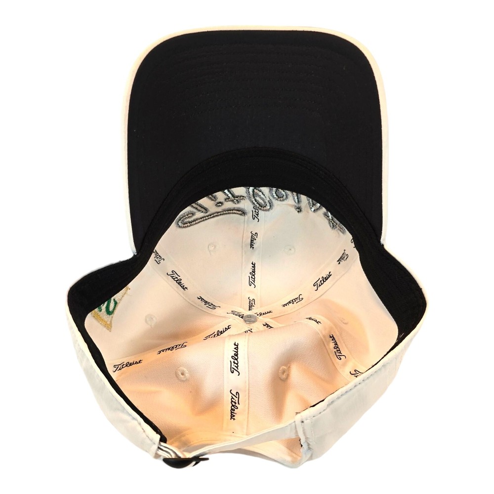 Titleist Cap Lutheran Crusader Shield Side Logo White Golf Hat Adjustable