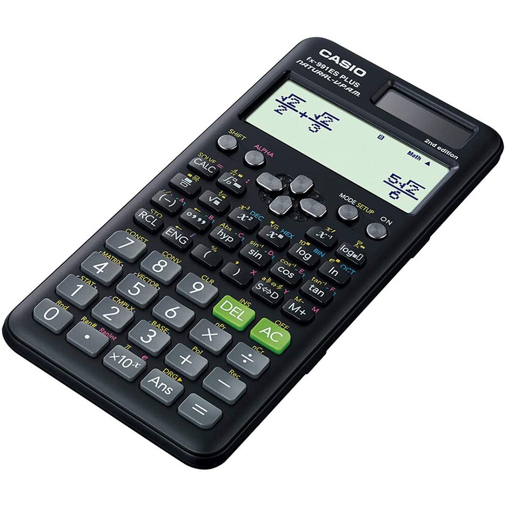 CASIO FX-991ES Plus 2nd Edit Functional Scientific 10+2Digit Calculator Student