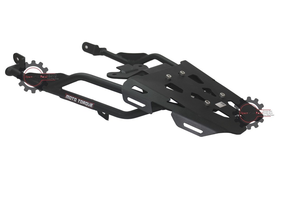 Back Carrier Rack MS "Black Fit For TVS Apache RTX 300"