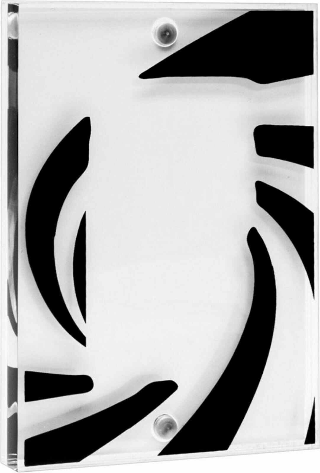 Fujifilm Large Magnetic Frames 2-Pack Dots Black Gold for Instax 2x3 Photos