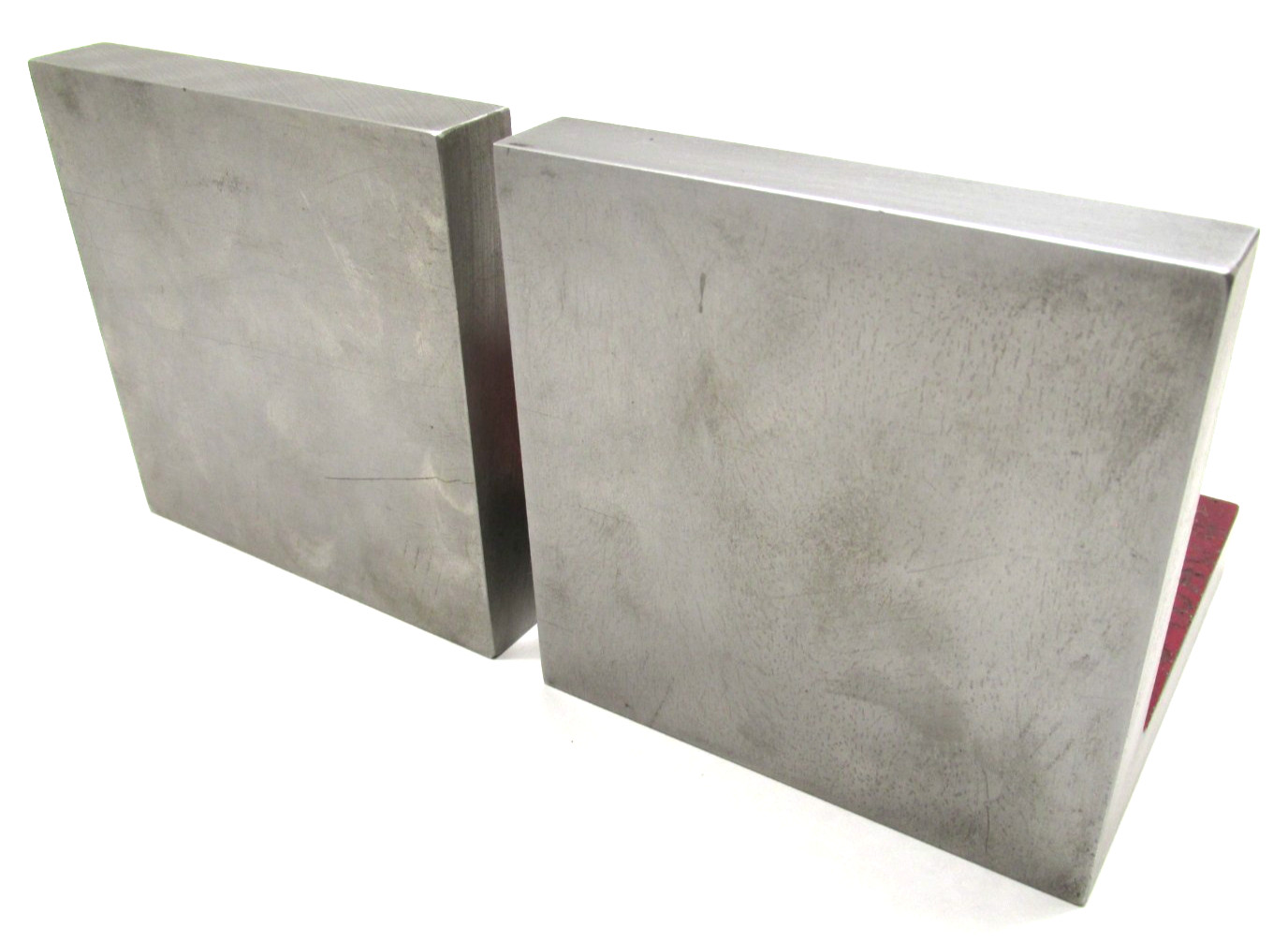 PAIR OF SUBURBAN 4'' x 4'' x 4'' PRECISION GROUND ANGLE PLATES - #PAW-040404-G