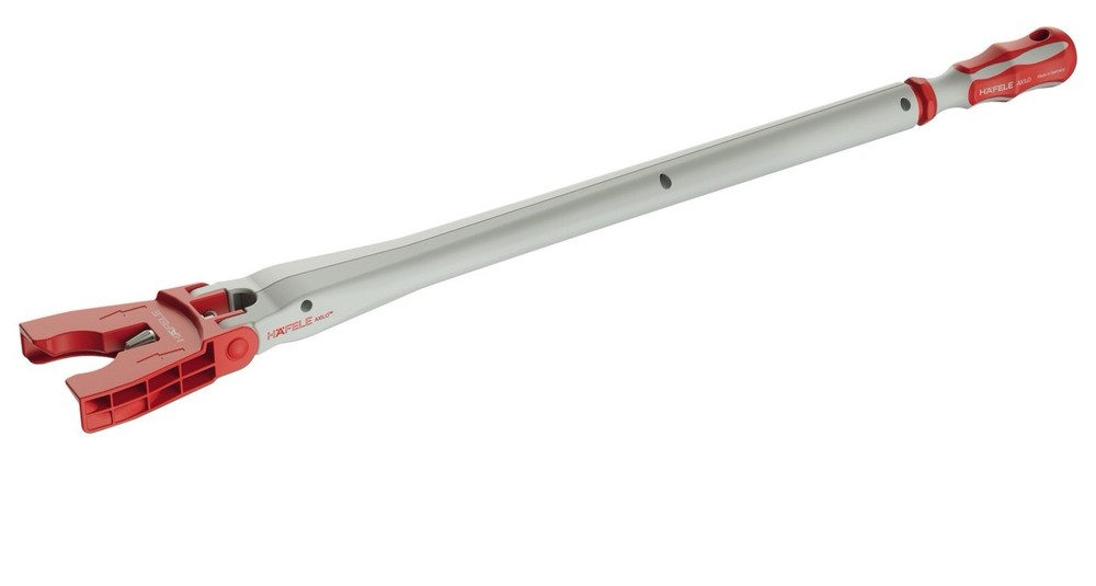 Häfele AXILO Cabinet Leveling Tool Set 26" Red/Silver Interchangeable Heads