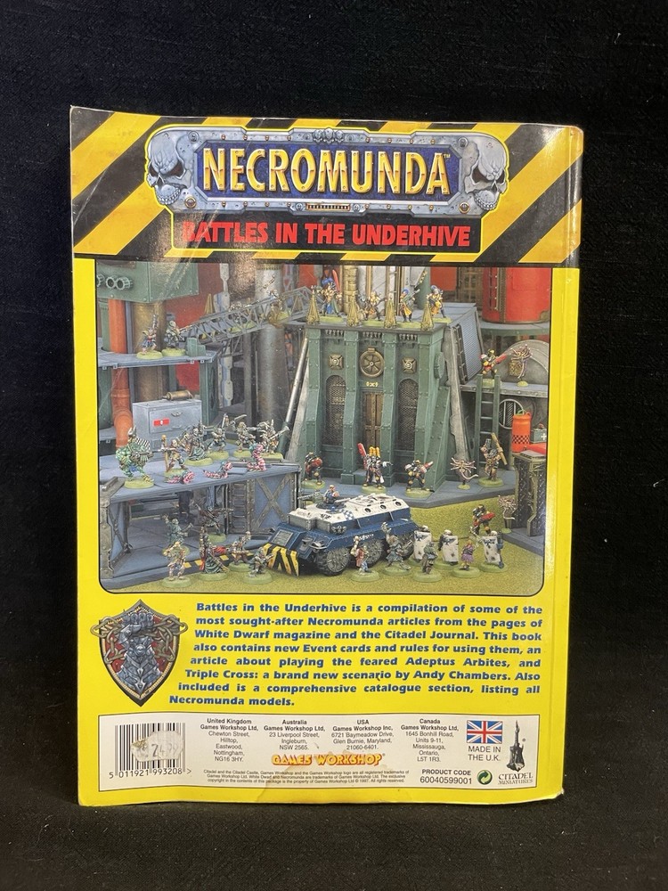 Necromunda, Battles in the Underhive, Games Workshop