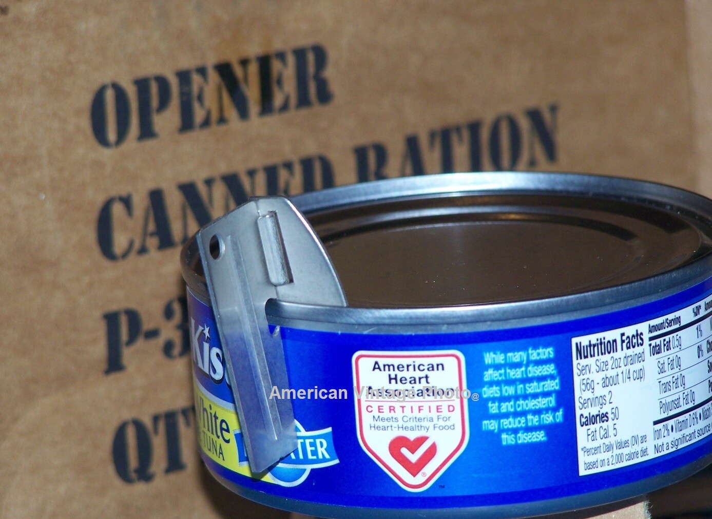 P38 & P51 Can Opener US Shelby Co + Key Ring f Military Survival Scout Hiking US