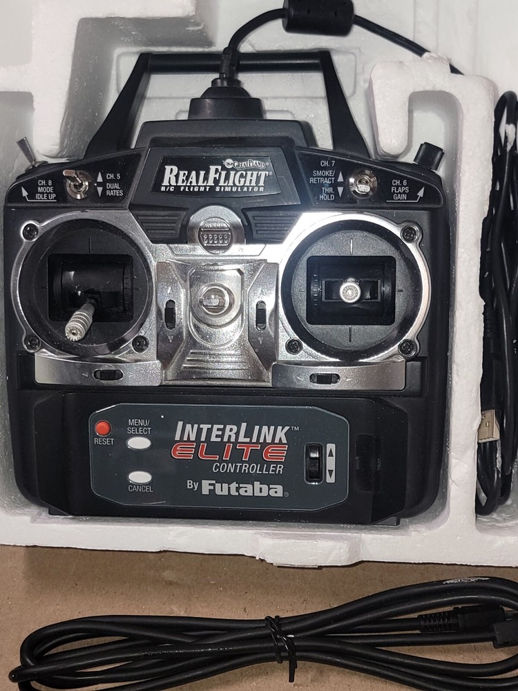 Real Flight G5.5 R/C Flight Simulator & Interlink Elite Controller by Futaba
