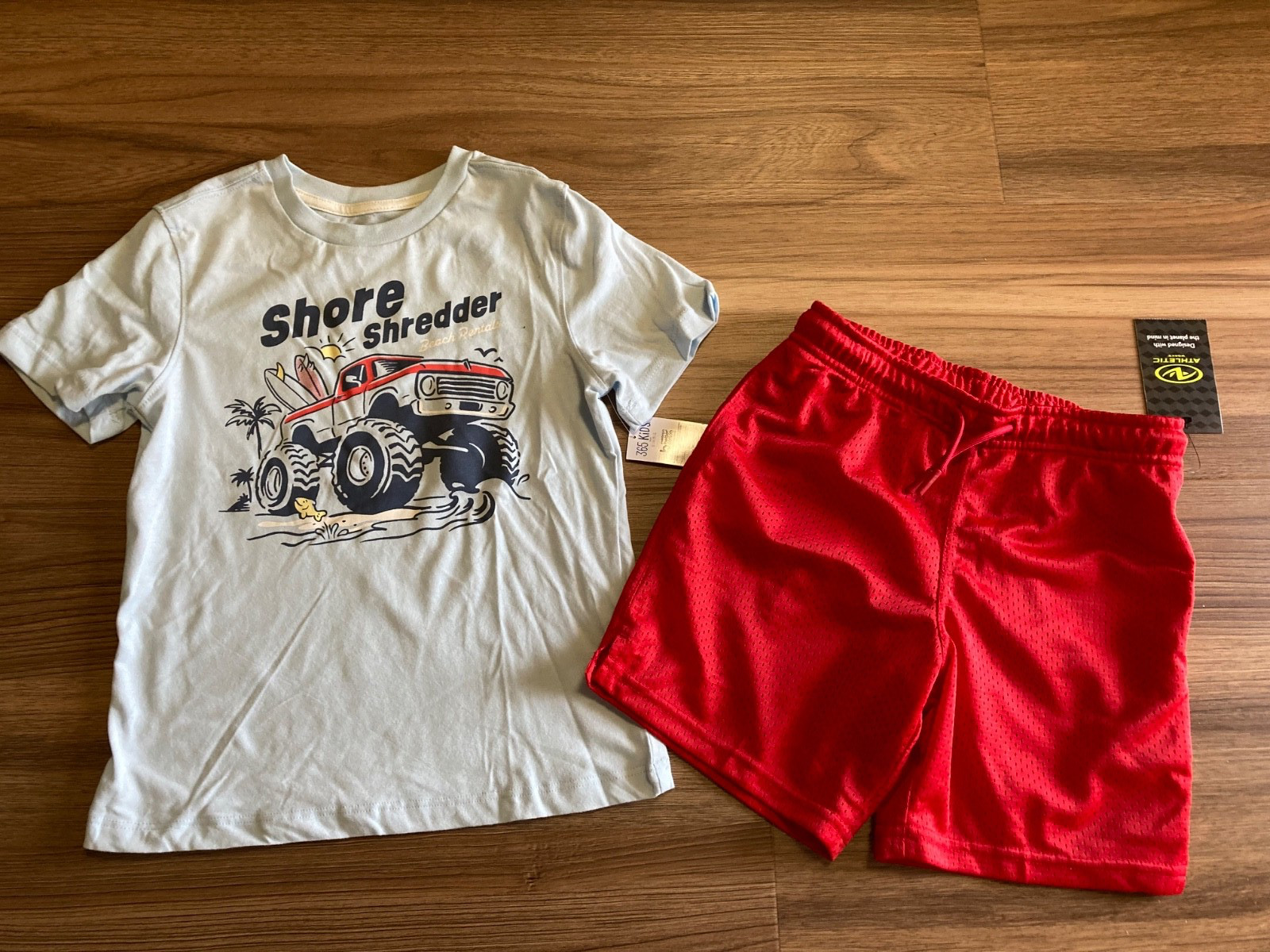 Boys Summer Clothing Lot size 6-7 Shorts & Tops All NEW