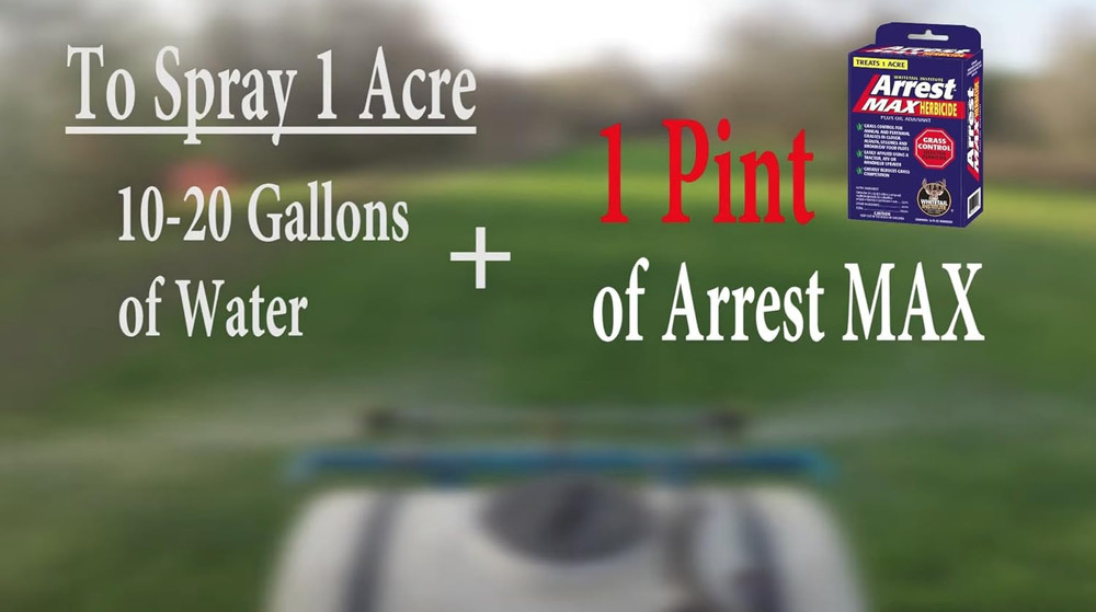 Arrest Max Selective Grass Control Herbicide Specifically Developed for Deer Foo