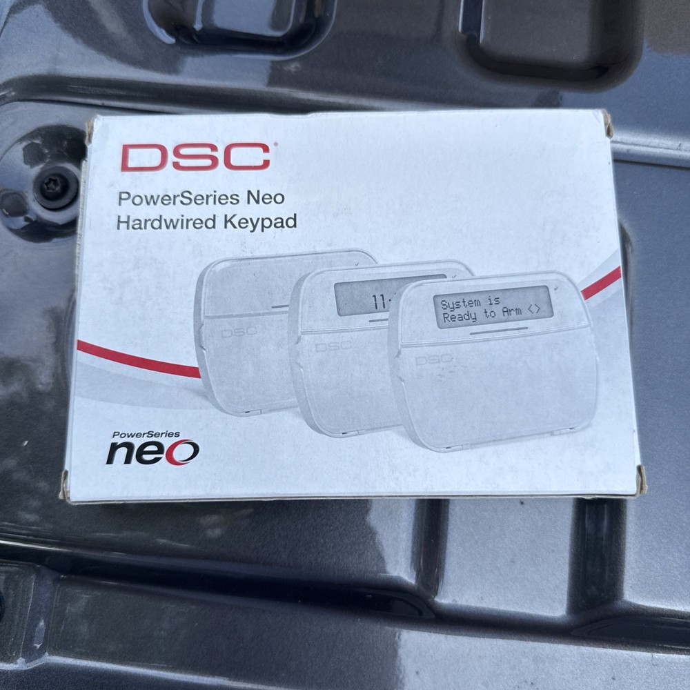 DSC HS2LCDENG N PowerSeries Neo Hardwired LCD Keypad Full Message Private Label