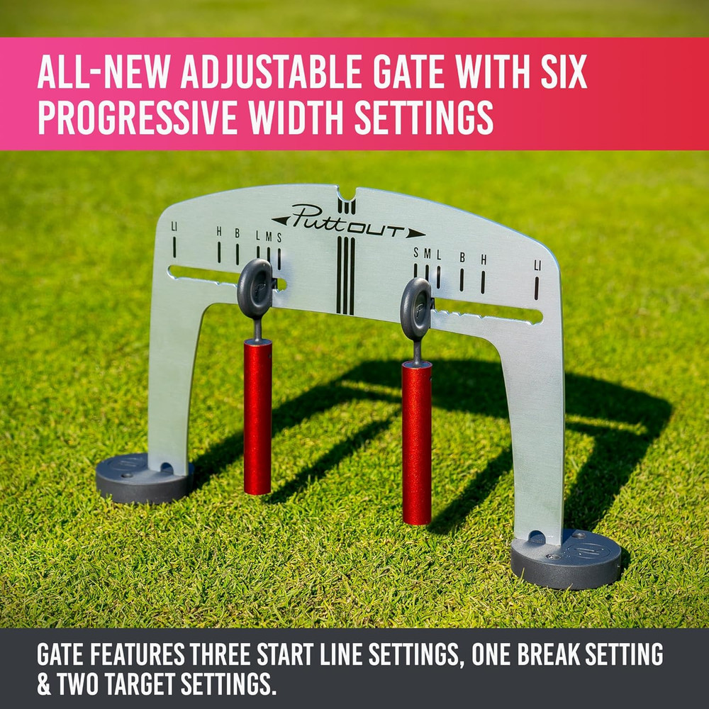 Adjustable Magnetic Putting Mirror for Perfect Golf Alignment