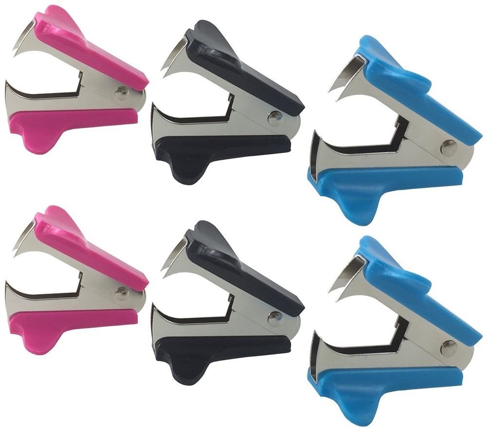 Clipco Staple Remover (6-Pack) (Assorted Colors) Assorted
