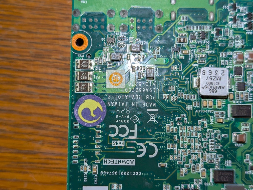 Advantech MIO-5270 AMD G- Series 3.5" MI/O-Compact SBC; untested