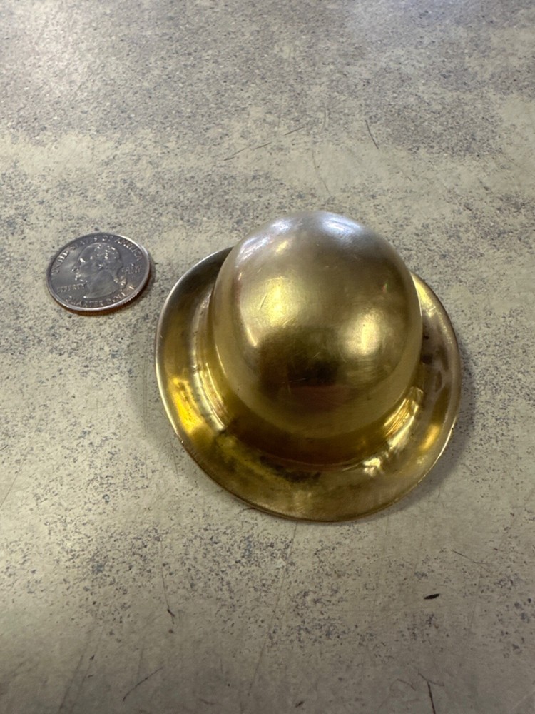 Brass Derby Hat Bottle Opener Excellent Condition!