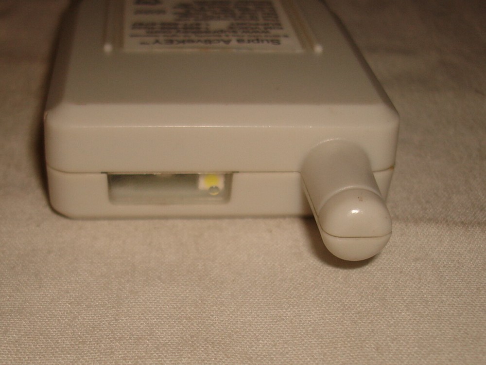 SUPRA ACTIVEKEY SECURITY ACTIVEKEY FCC ID:TCZ-1061736 EUC