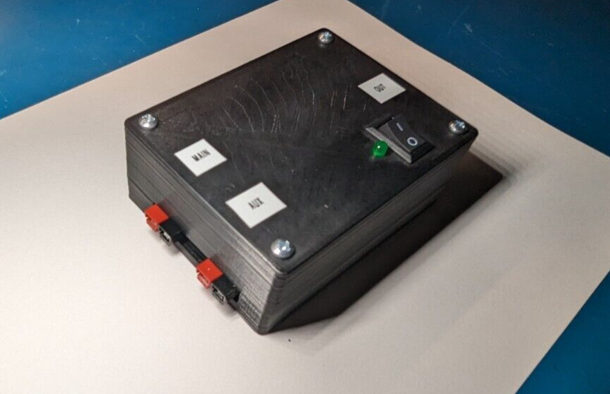 Backup power transfer switch, 45A Battery Backup DC Switching System PWRgate