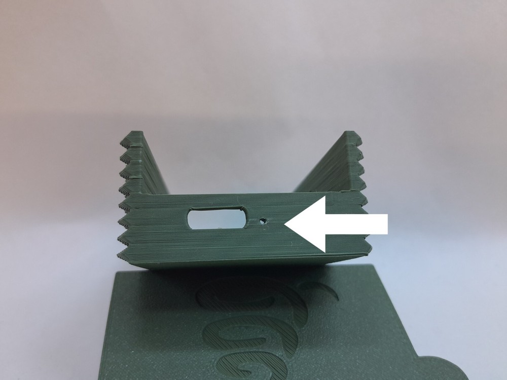 Meshtastic RAK WISBLOCK radio node case with ANTENNA . BLACK