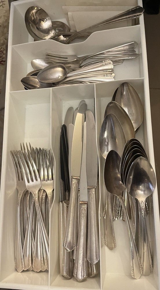 Oneida Wm Rogers A1 Plus Malibu Silverplate 1934 Deco 63