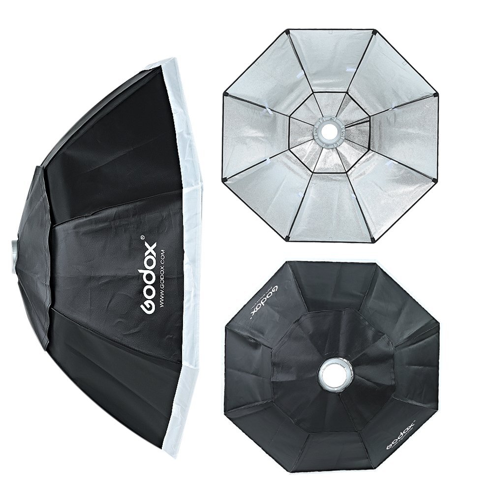 Godox 120cm 47inch Octagon Softbox Bowen Mount For Studio Flash Strobe Light