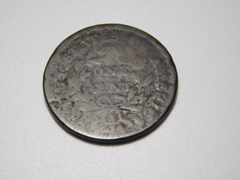 VINTAGE US COINS 1797 DRAPED BUST LARGE CENT