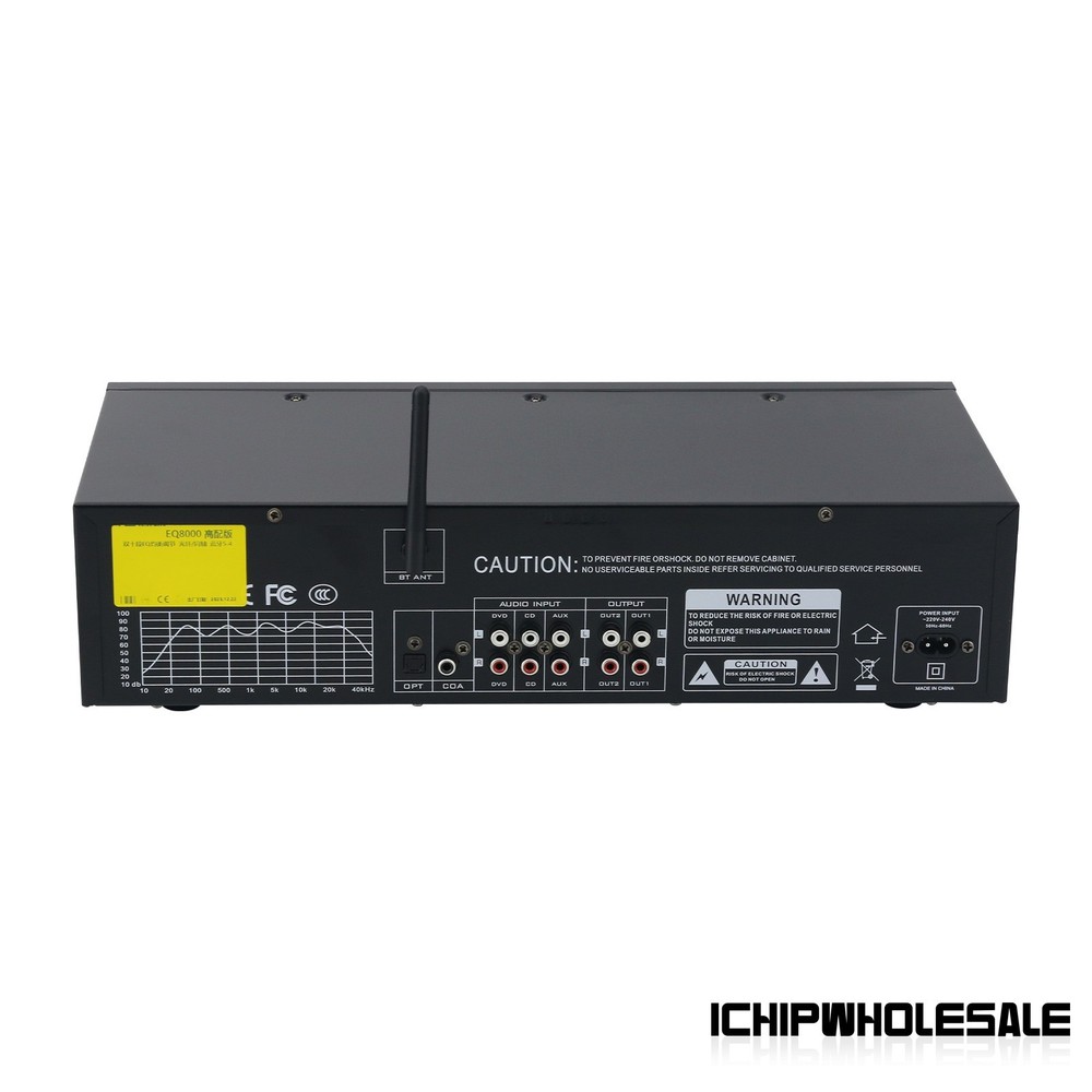 EQ8000 EQ Equalizer BT5.4 Optical Fiber Coaxial Digital Audio Decoder Processor