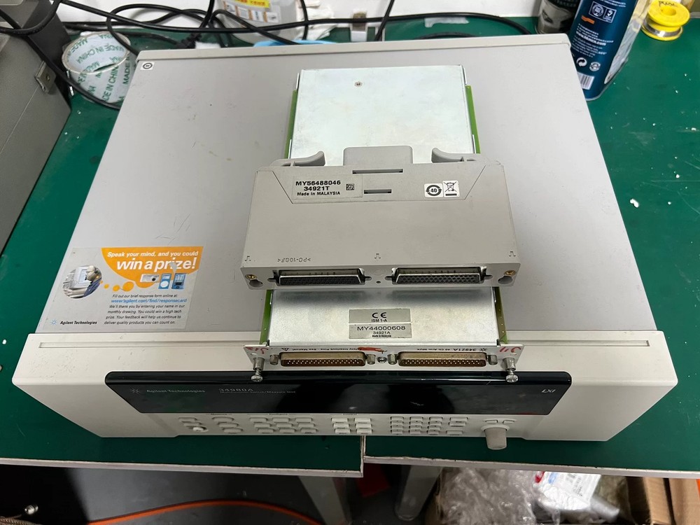 keysight/HP/ Agilent 34980A Multifunction Switch/Measure Unit with DMM#per&