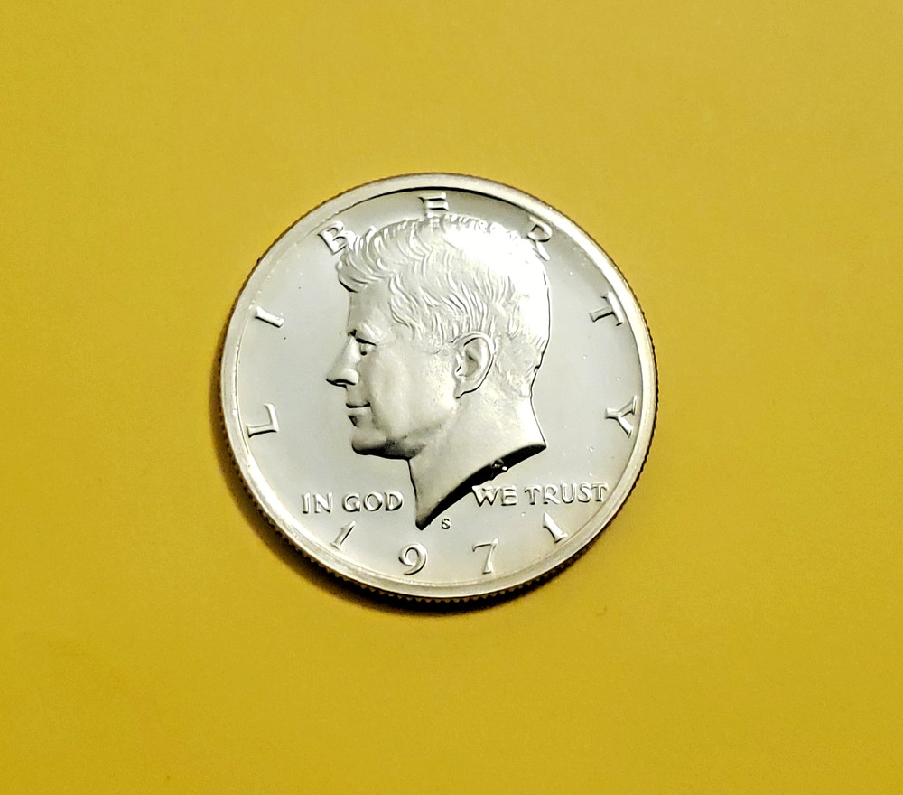 1971 American Proof Kennedy Half Dollar