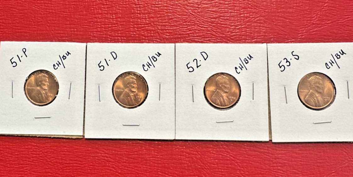 20 Lincoln Wheat Cents * All CH/BU * Estate Purchase * Best of the Best #42
