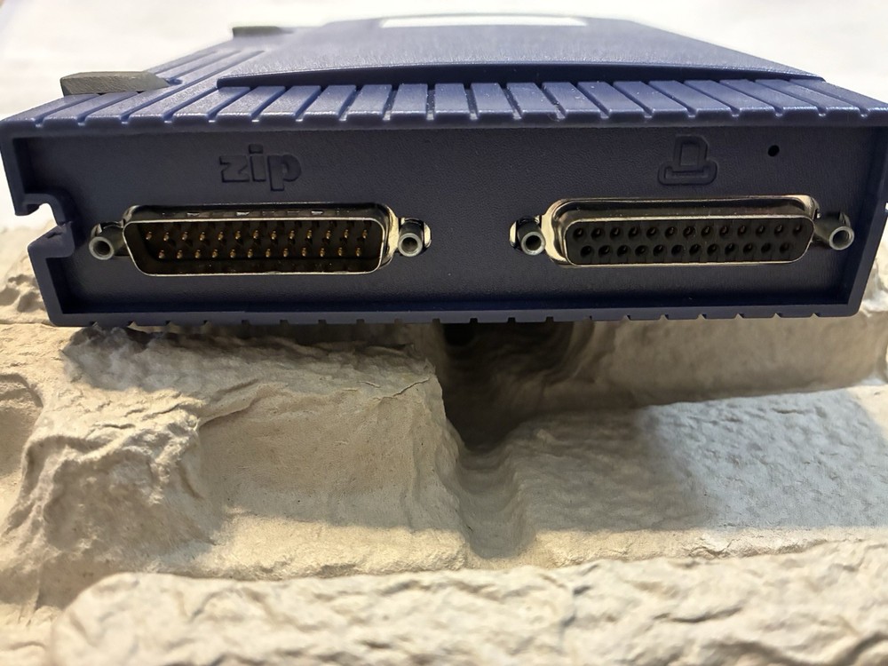 Iomega Zip 100 Parallel Port External Drive #10919 with Box
