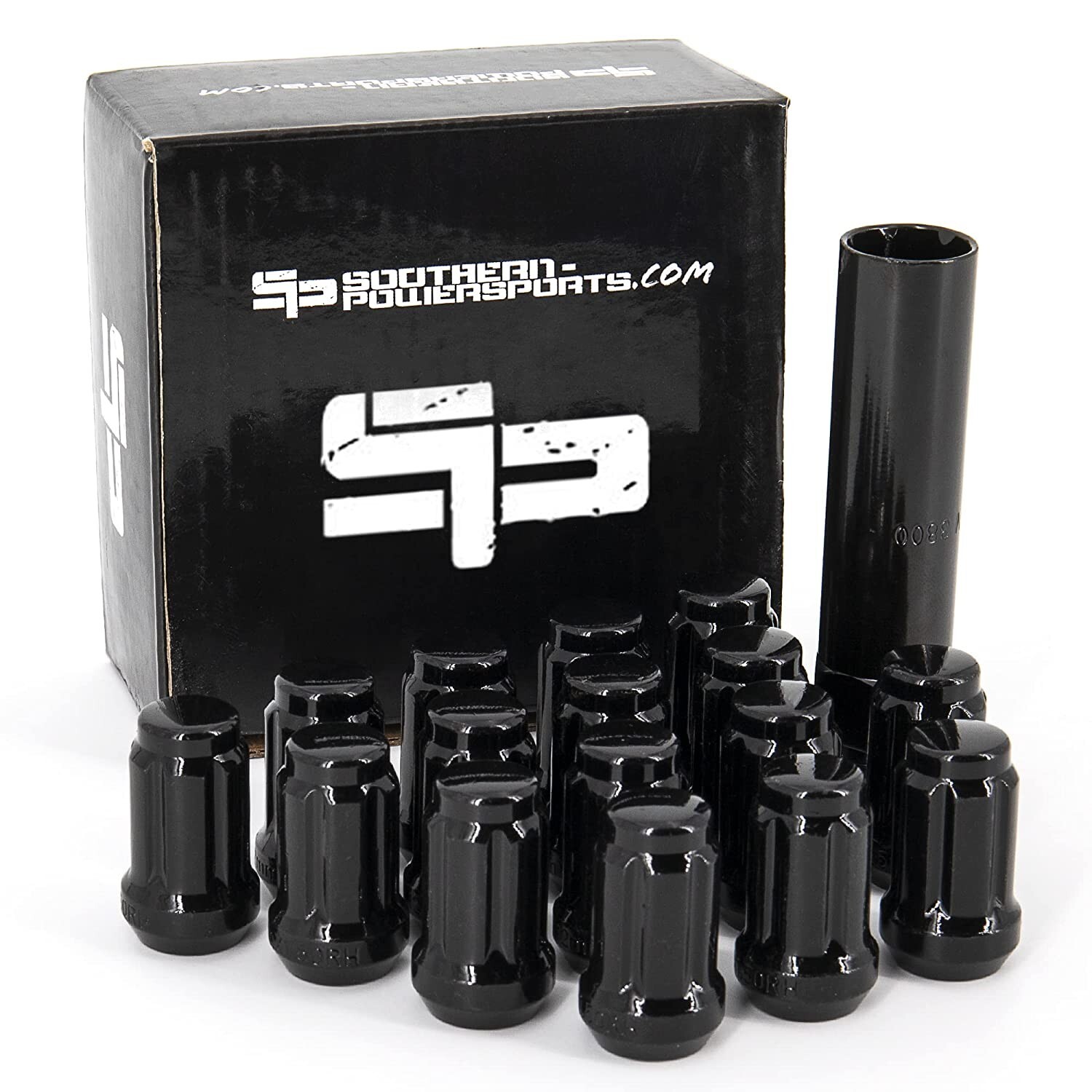 Black Tapered Lug Nuts 12x1.5 16 Pack w/Key Polaris RZR XP 1000 900 Turbo