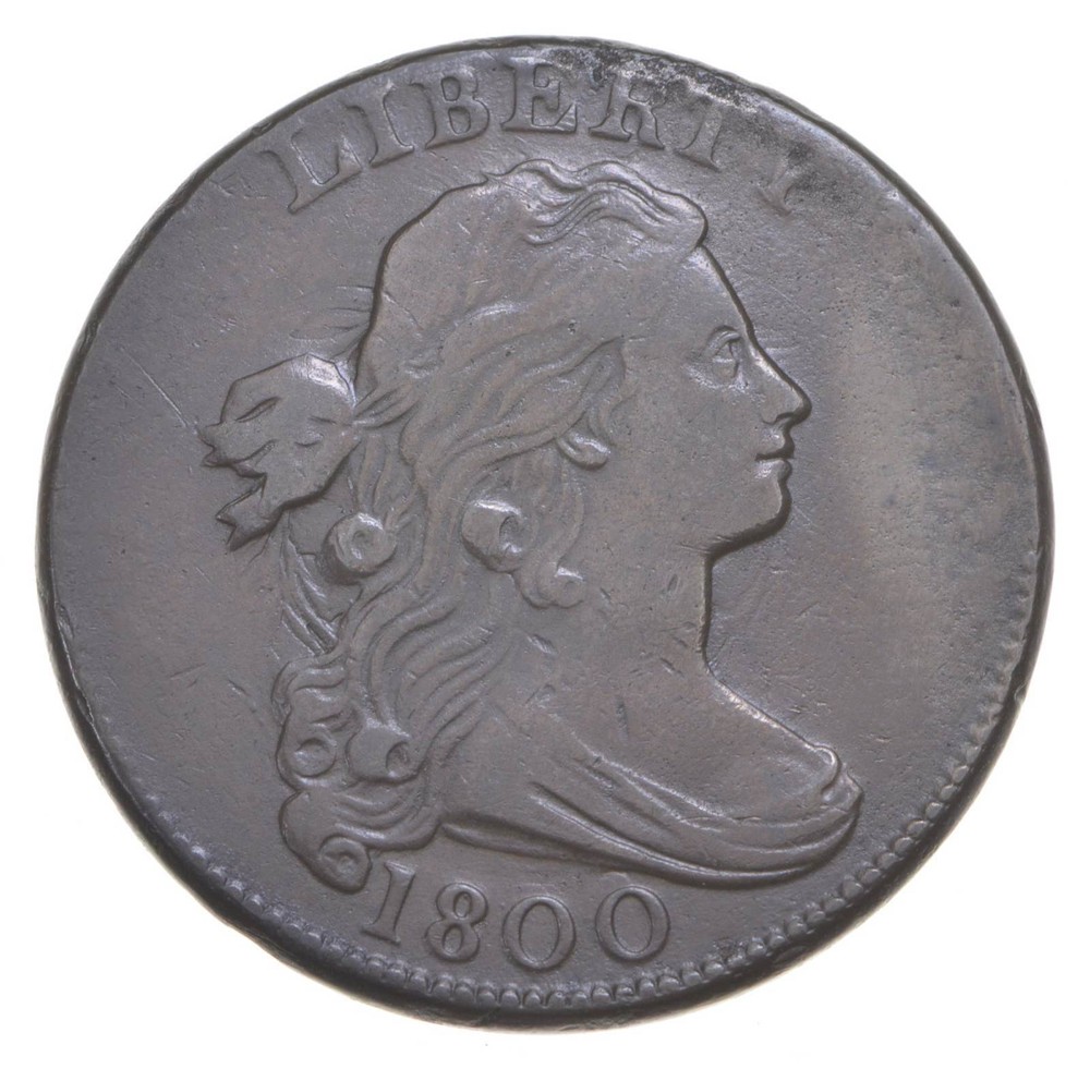 1800 Draped Bust Large Cent - S.209 *5583