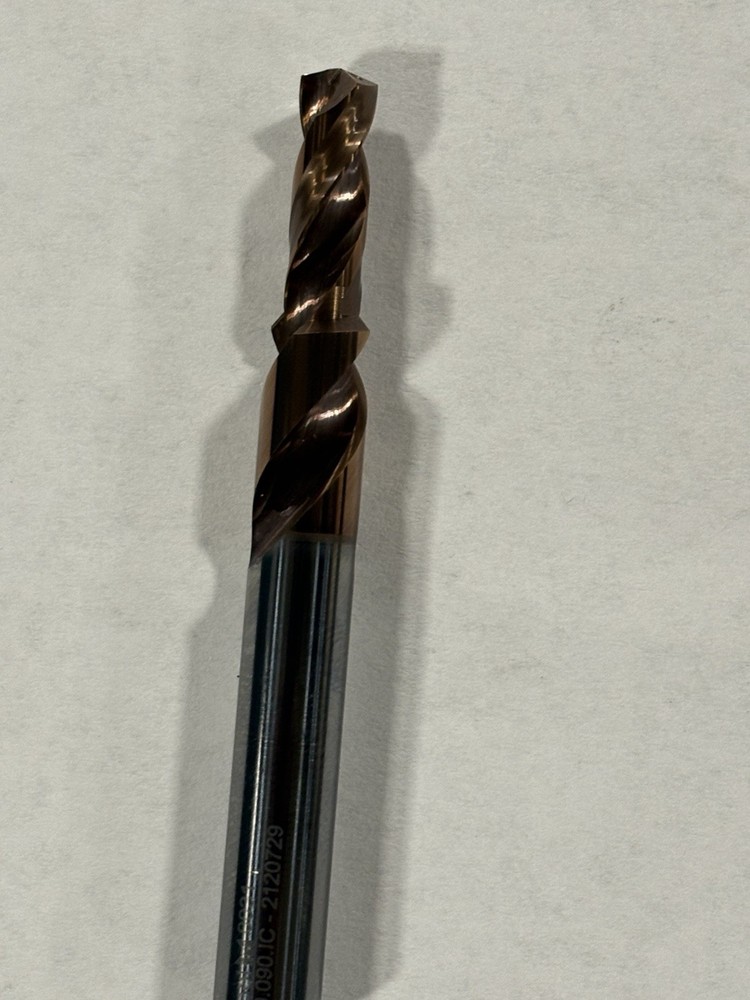 .22WMR FINISH REAMER SOLID CARBIDE WITH With .228 Roughing Drill