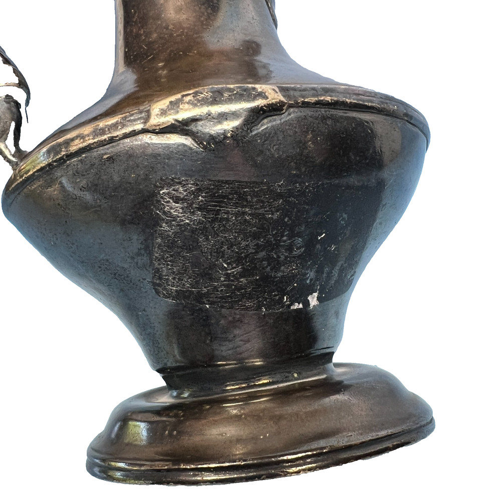 VTG 16oz Smith Silver Co Pitcher Silver Soldered 8"