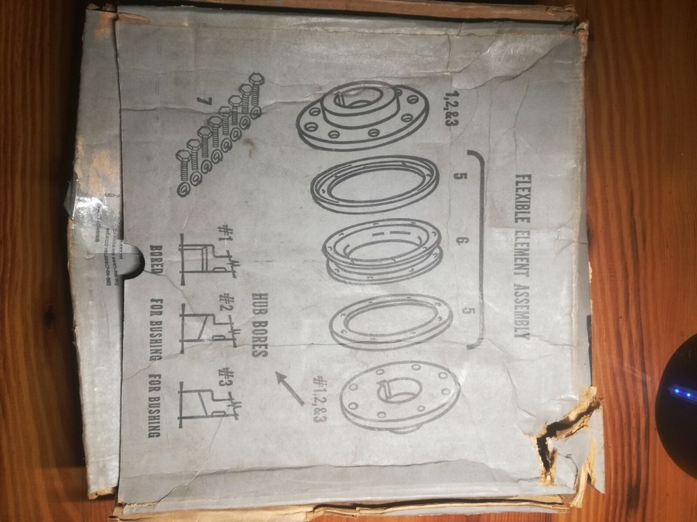 FALK 90WA TORUS CLAMP RING AND SCREWS