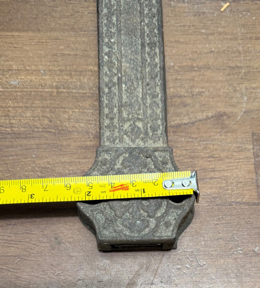 Antique Cast Iron Pull Chain Door Lock