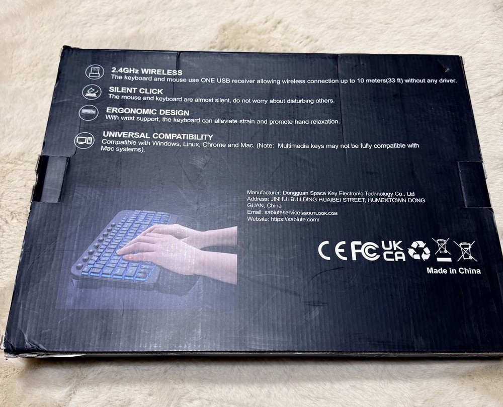 MA 12 Pro RGB Backlit Wireless Keyboard Mouse Combo -Pink