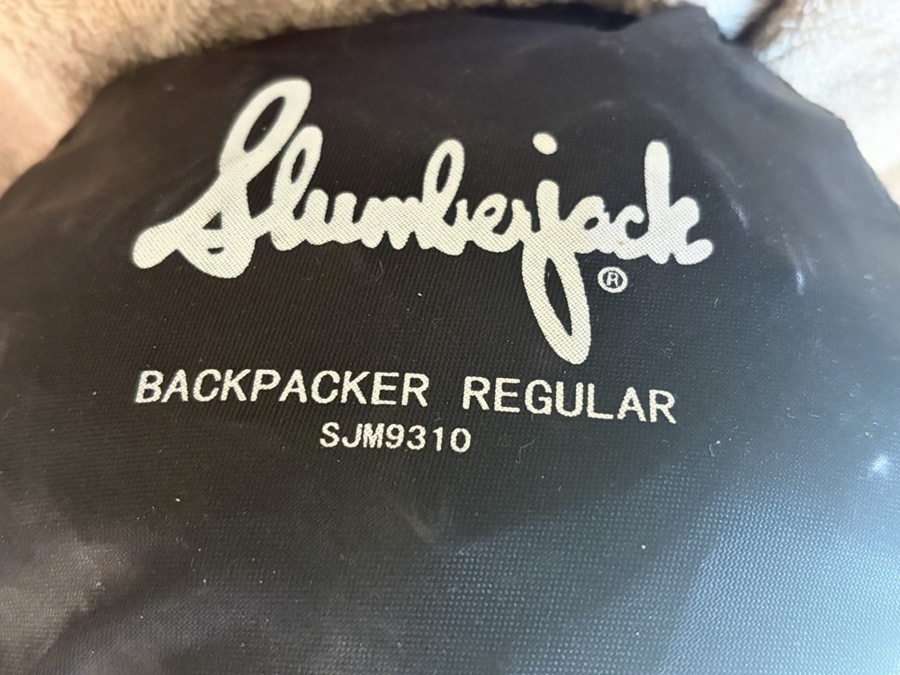 SLUMBERJACK BACKPACKER REGULAR AIR MATTRESS PAD
