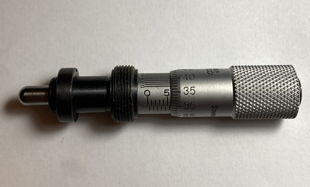 Starrett Micrometer Head USA