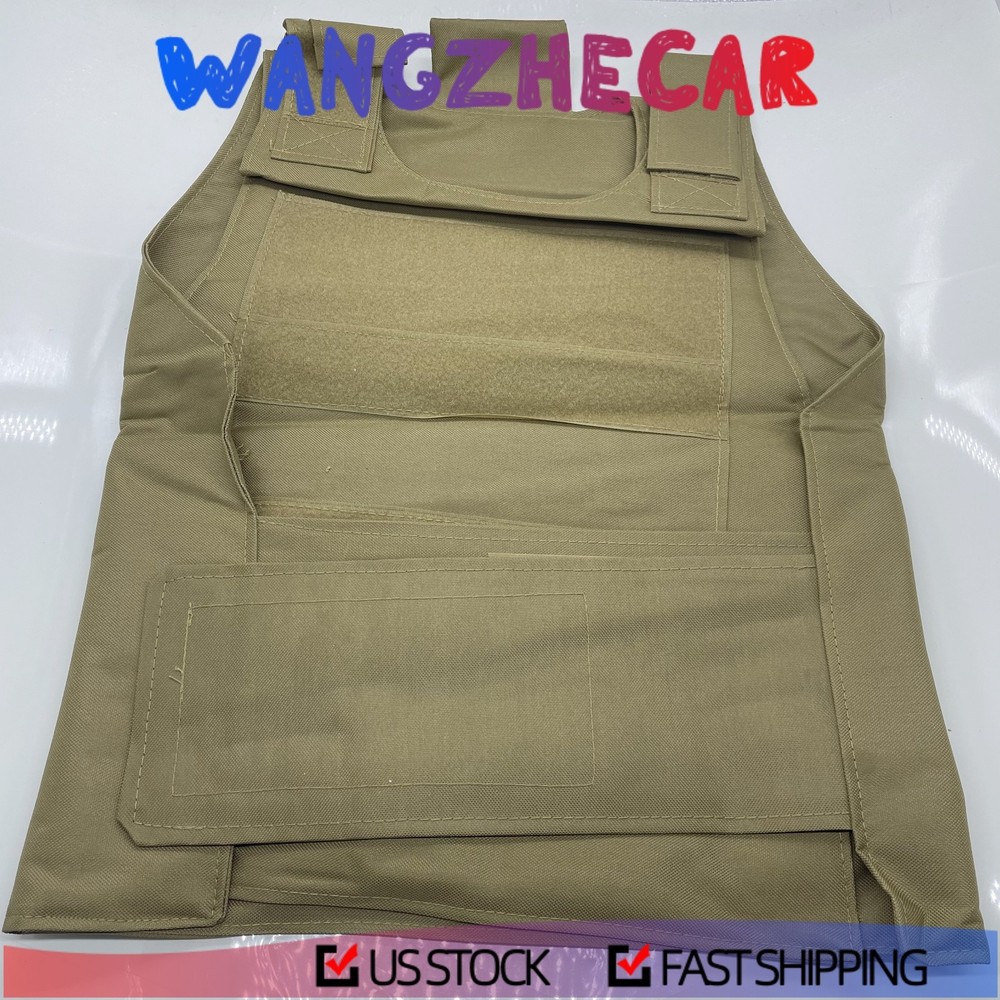 Front Back Plates Armor Tactical Jacket Body Bulletproof Vest Guard Security Kit