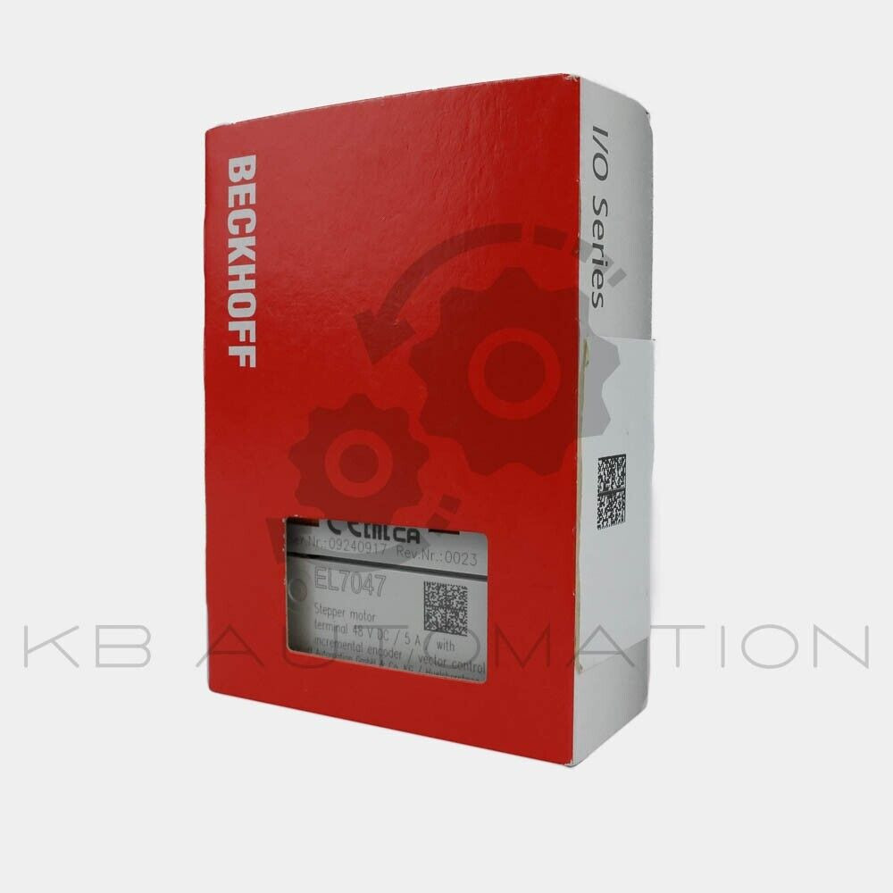 Beckhoff EL7047 EtherCAT Terminals, 1-channel motion interface, stepper motor