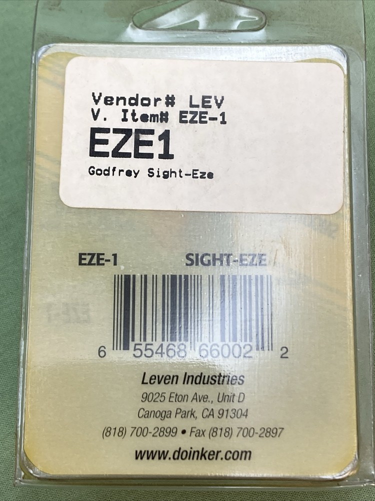 NEW DOINKER EZE-1 SIGHT-EZE SHOCK REDUCTION FOR BOW SCOPE / SIGHT PIN .9 OZ