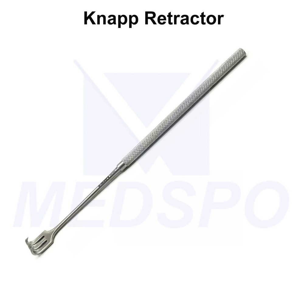 Surgical Hook Shape Knapp Three Prong Sharp Retractor Surgery Instruments CE