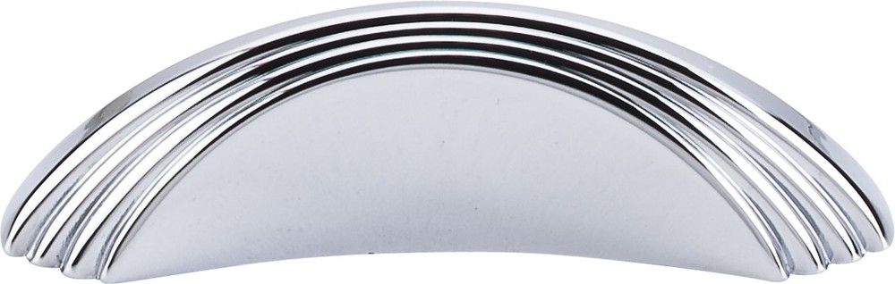 Top Knobs TK212PC Sydney Flair Knob 2" (c-c) Polished Chrome
