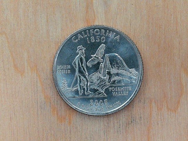 2005 D California State Quarter Actual Coin # 2