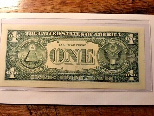 2003-A One Dollar Repeater Note CU #10345