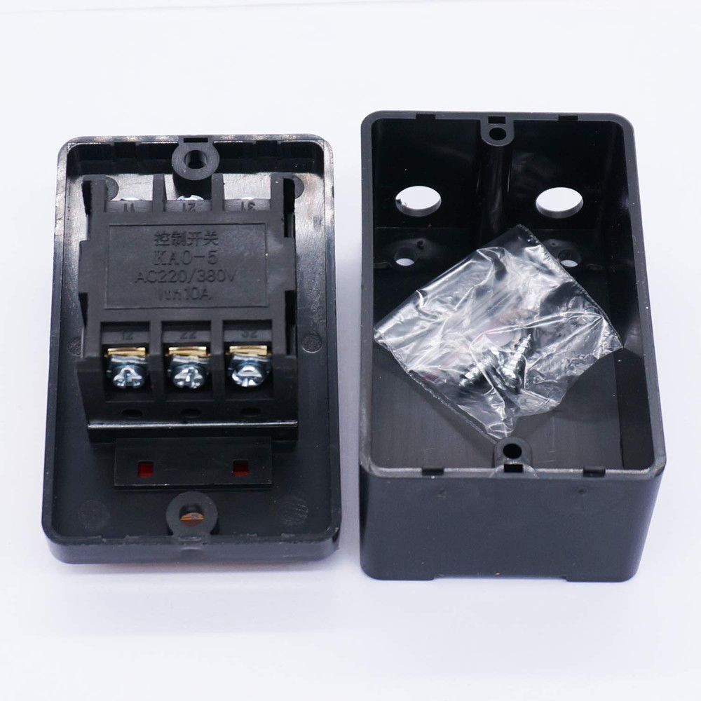 / 2PCS Latching Push Button Switch Waterproof On/Off Motor Start Stop Switch wit