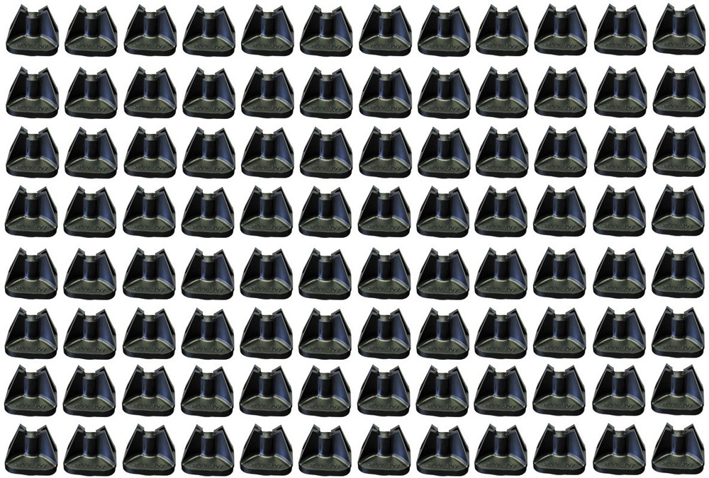 Stud Boy .75 Black Super-Lite Pro Series Single Backers - 96 Pack