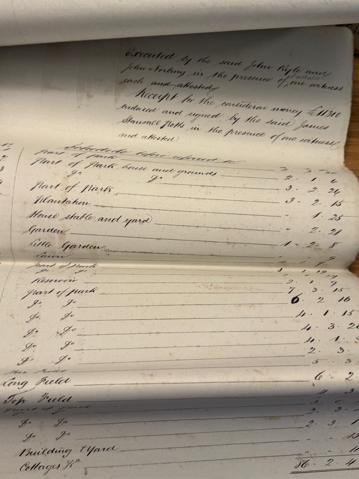 1867 Rare MASSIVE Vellum Abstract of Title Macclesfield Cheshire Manuscript 46pg