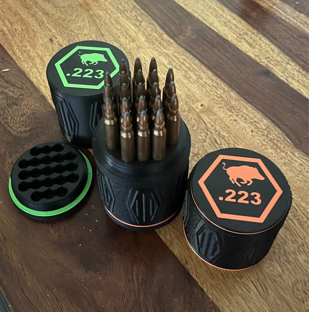 Ammo Storage Box .22 .223 .308 30-30 .22 MAG Stackable Case Australian Made