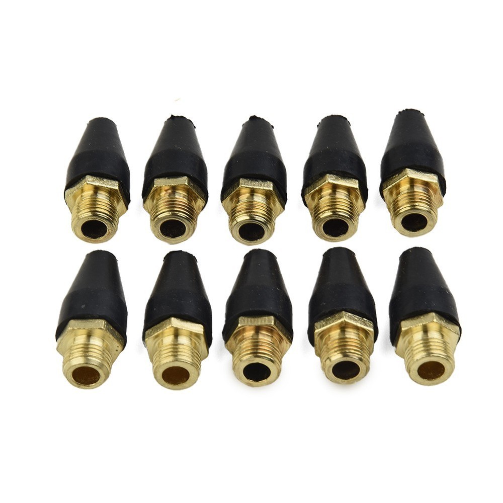 Rubber Nozzle Pack Brass Safety-Tip Tools Accessories Connector Replacement
